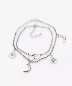 Silver Beach Anklet