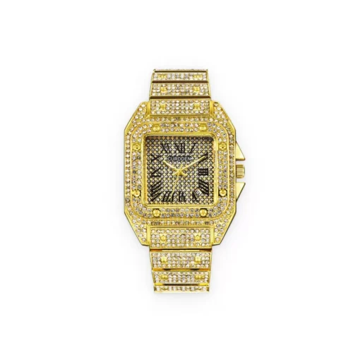 Gold Square Watch - Image 2