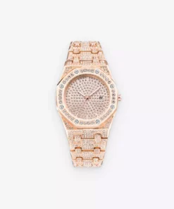 Rose Gold Circle Watch