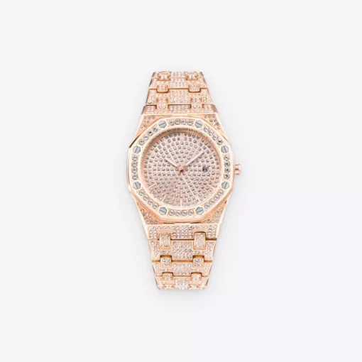 Rose Gold Circle Watch