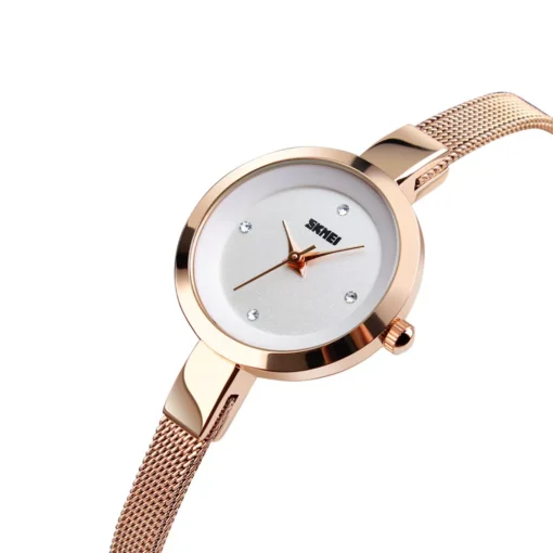 Gold Women’s Quartz Wrist Watch - Image 3