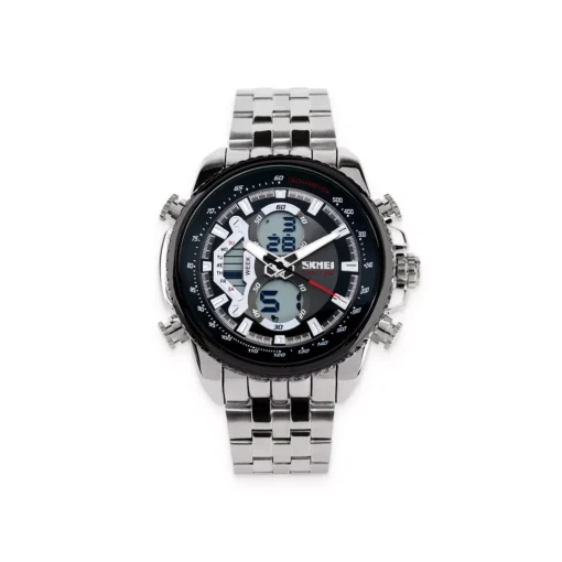 Men's Black Analog Digital Wrist Watch - Image 2