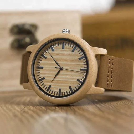 Vintage Wooden Watch - Image 5