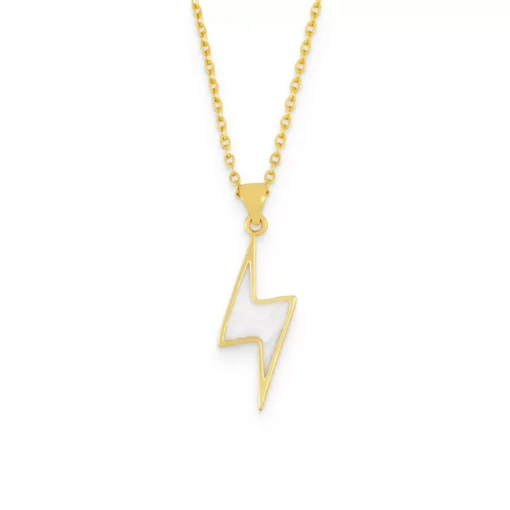 Lightning Pendant Necklace - Image 2