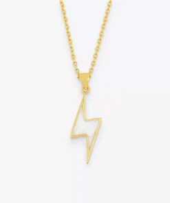 Lightning Pendant Necklace