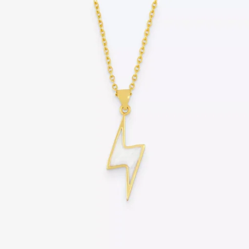 Lightning Pendant Necklace