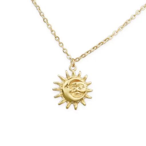 Sun Pendant Necklace - Image 2