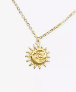 Sun Pendant Necklace