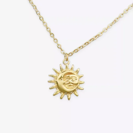 Sun Pendant Necklace
