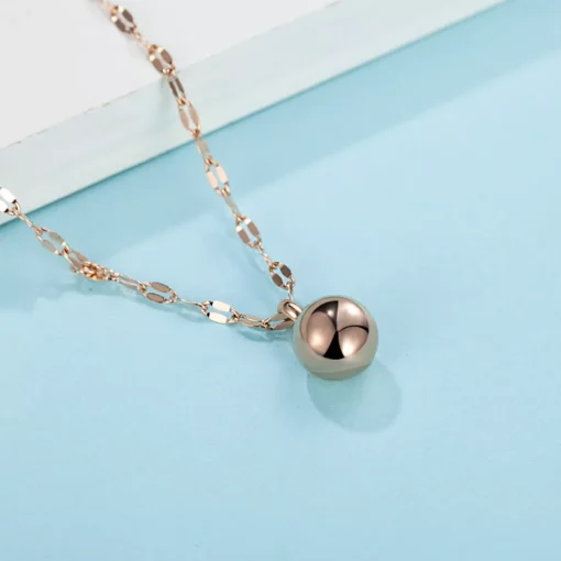 Ball Pendant Necklace - Image 4