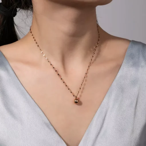 Ball Pendant Necklace - Image 5