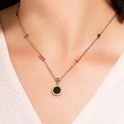 Clock Pendant Necklace - Image 5