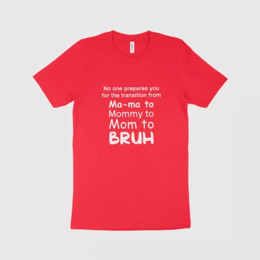 Ma-ma Mommy Mom Bruh Women's Jersey T-Shirt Made in USA - Image 2