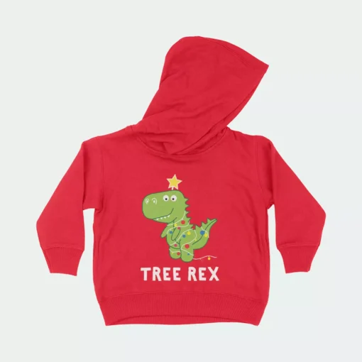 Tree Rex Toddler Hoodie - Image 2