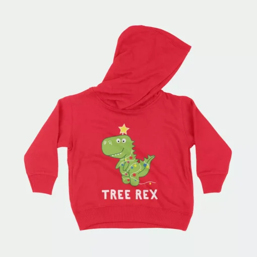 Tree Rex Toddler Hoodie - Image 3