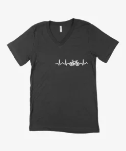 Cycling Unisex Jersey V-Neck T-Shirt