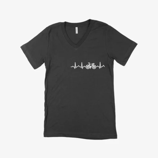 Cycling Unisex Jersey V-Neck T-Shirt
