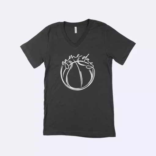 Game Day Unisex Jersey V-Neck T-Shirt - Image 2