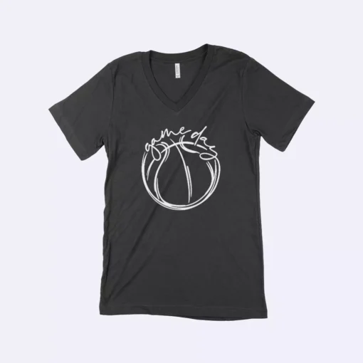 Game Day Unisex Jersey V-Neck T-Shirt - Image 3