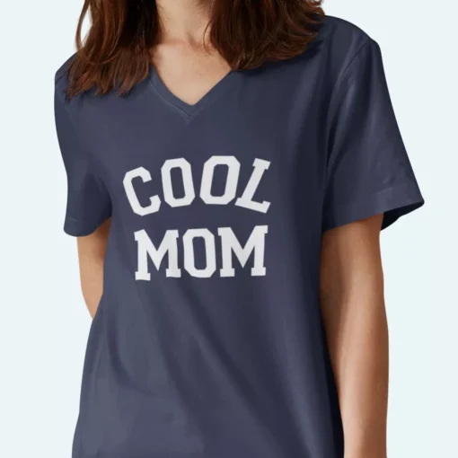 Cool Mom Women's Jersey V-Neck T-Shirt - Image 6