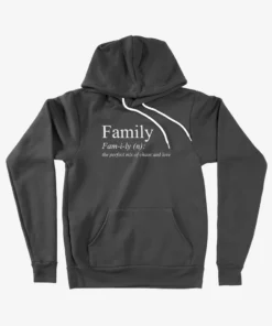 Family Definition Unisex Sponge Fleece Hoodie