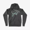 She Said Yes Unisex Sponge Fleece Hoodie