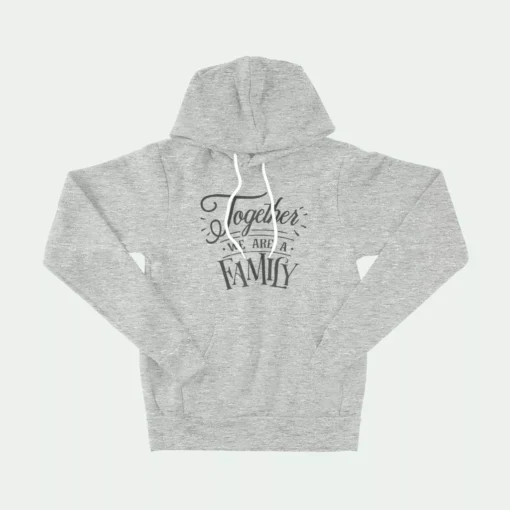 Together We Are A Family Unisex Sponge Fleece Hoodie - Image 4