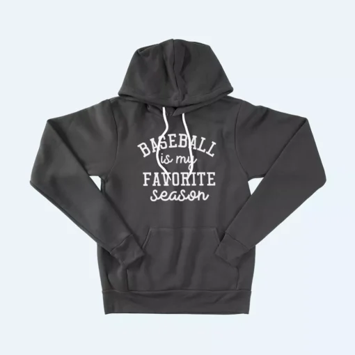 Baseball Season Unisex Sponge Fleece Hoodie - Image 4