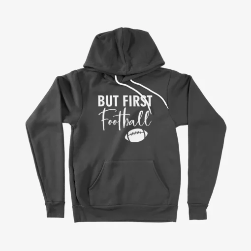 But First Football Unisex Sponge Fleece Hoodie