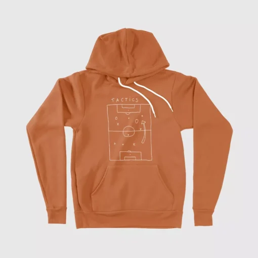 Soccer Tactics Unisex Sponge Fleece Hoodie - Image 2
