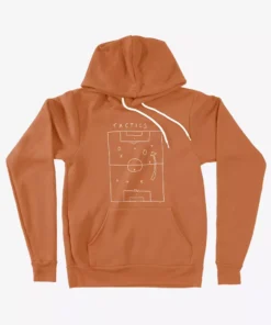Soccer Tactics Unisex Sponge Fleece Hoodie