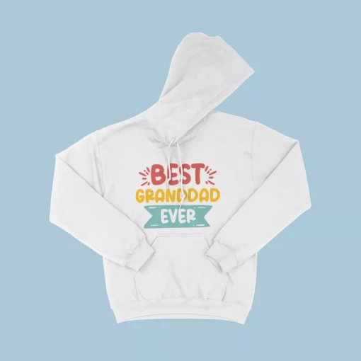 Best Granddad Men's Heavy Blend Hoodie - Image 4