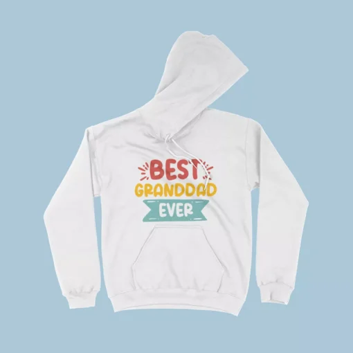 Best Granddad Men's Heavy Blend Hoodie - Image 3