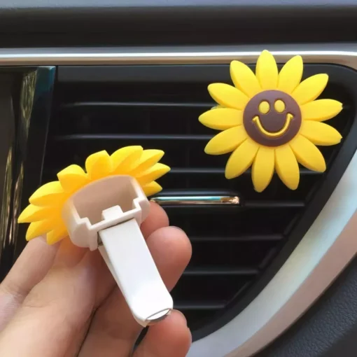 Clip-On Sunflower Air Freshener - Image 4