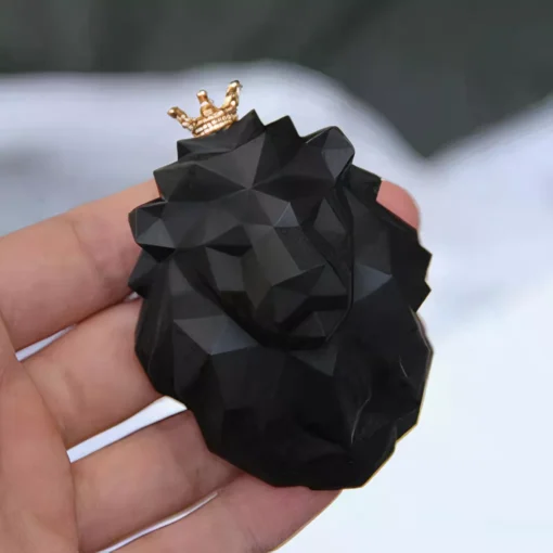 Crowned Lion Car Air Freshener - Image 3