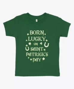 Birthday St. Patrick's Day Toddler T-Shirt