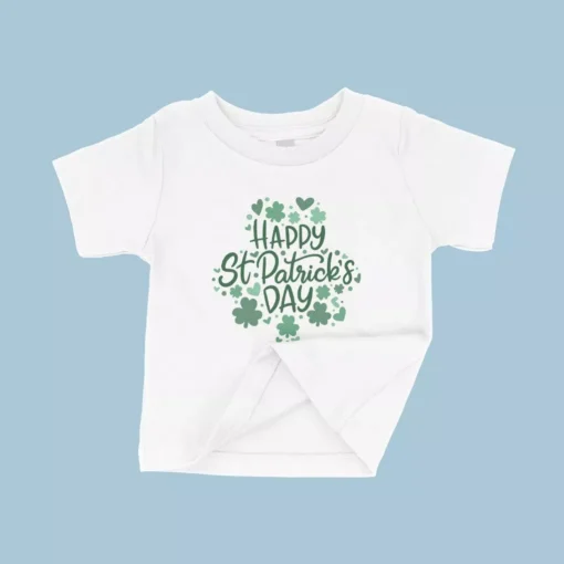 St. Patrick's Day Baby Tee Shirt - Image 4