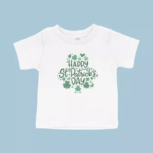 St. Patrick's Day Baby Tee Shirt - Image 2