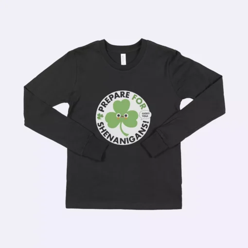 St. Patrick's Day Boys' Long Sleeve T-Shirt - Image 4