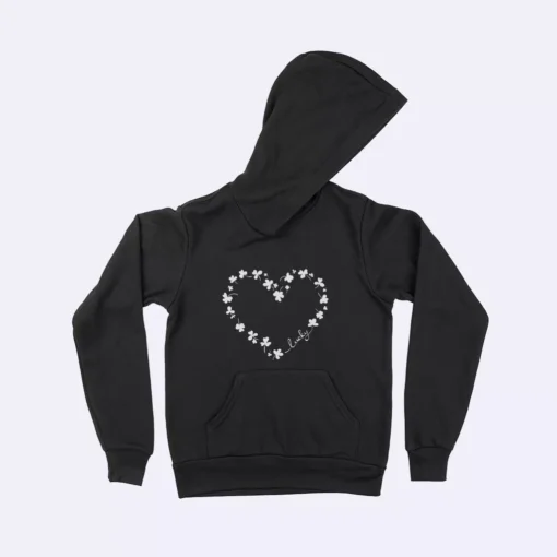 St. Patrick's Day Cute Kids' Fleece Hoodie - Image 2
