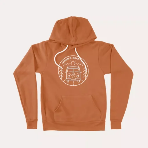 Summer Road Trip Unisex Sponge Fleece Hoodie - Image 2