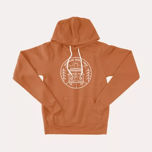 Summer Road Trip Unisex Sponge Fleece Hoodie - Image 4
