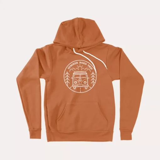 Summer Road Trip Unisex Sponge Fleece Hoodie - Image 3
