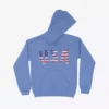 American Flag Men's Heavy Blend Hoodie