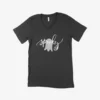 Spooky Ghost Unisex Jersey V-Neck T-Shirt