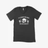 Skull Halloween Unisex Jersey V-Neck T-Shirt