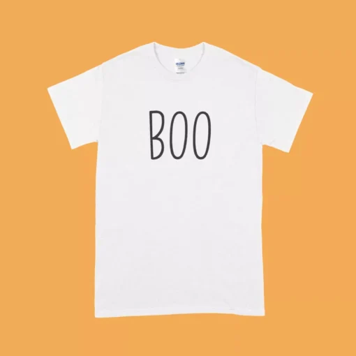 Boo Men's Heavy Cotton T-Shirt - Image 2