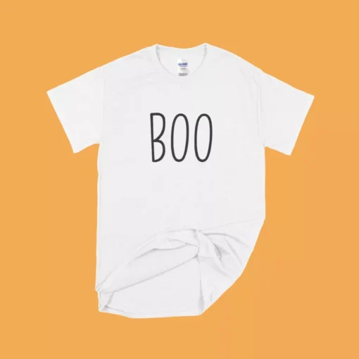 Boo Men's Heavy Cotton T-Shirt - Image 4