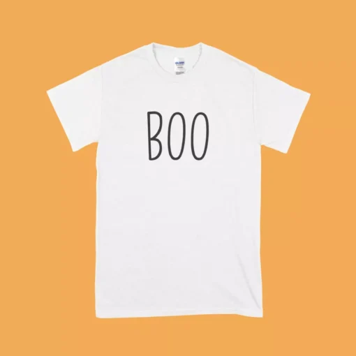 Boo Men's Heavy Cotton T-Shirt - Image 3