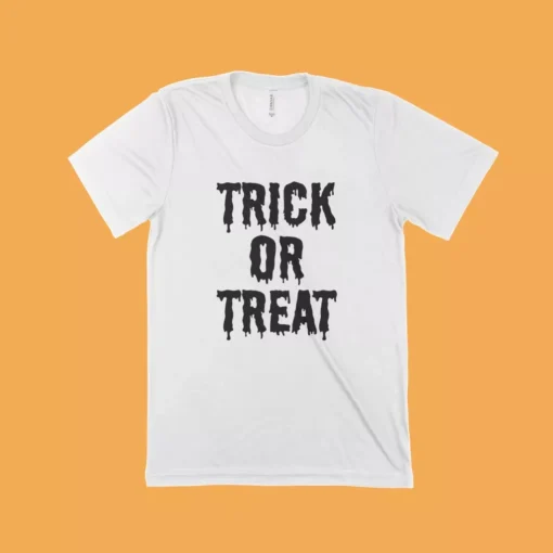 Trick Or Treat Unisex Viscose T-Shirt - Image 3